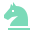 Circuit knight: 32 pixel favicon