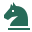 Circuit knight: 32 pixel favicon