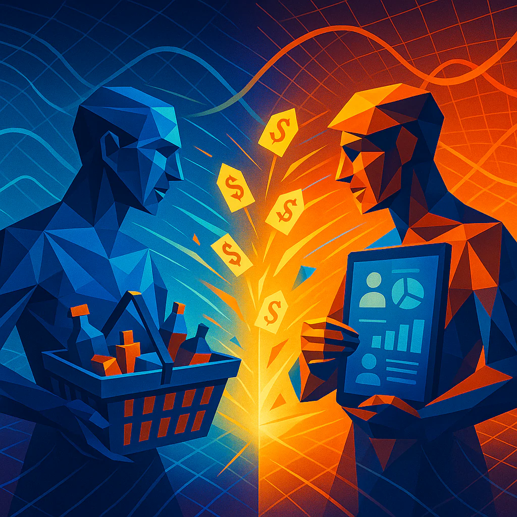 A customer and product comparison for data-driven pricing