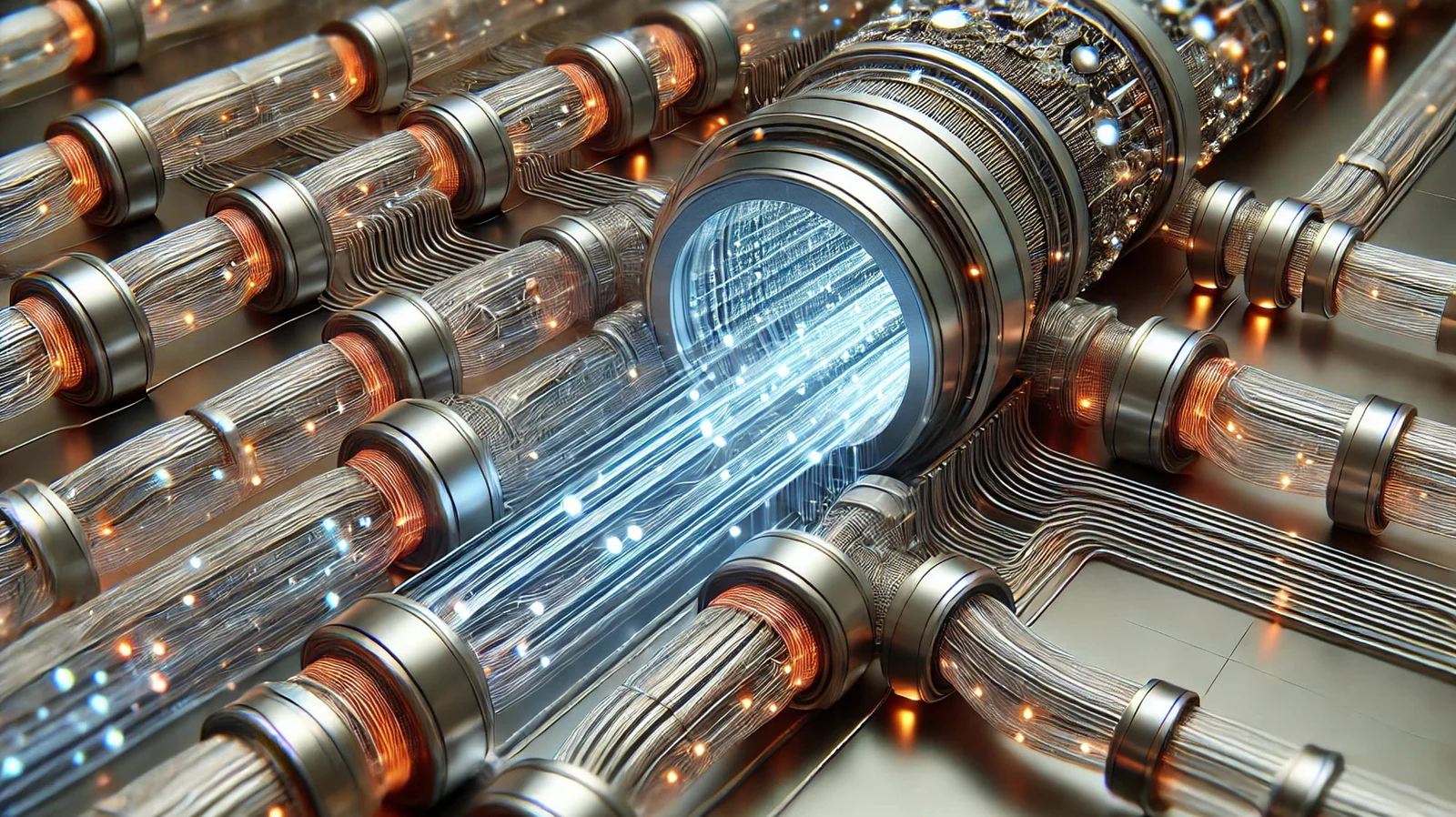 A protected data pipeline carrying information through connected systems